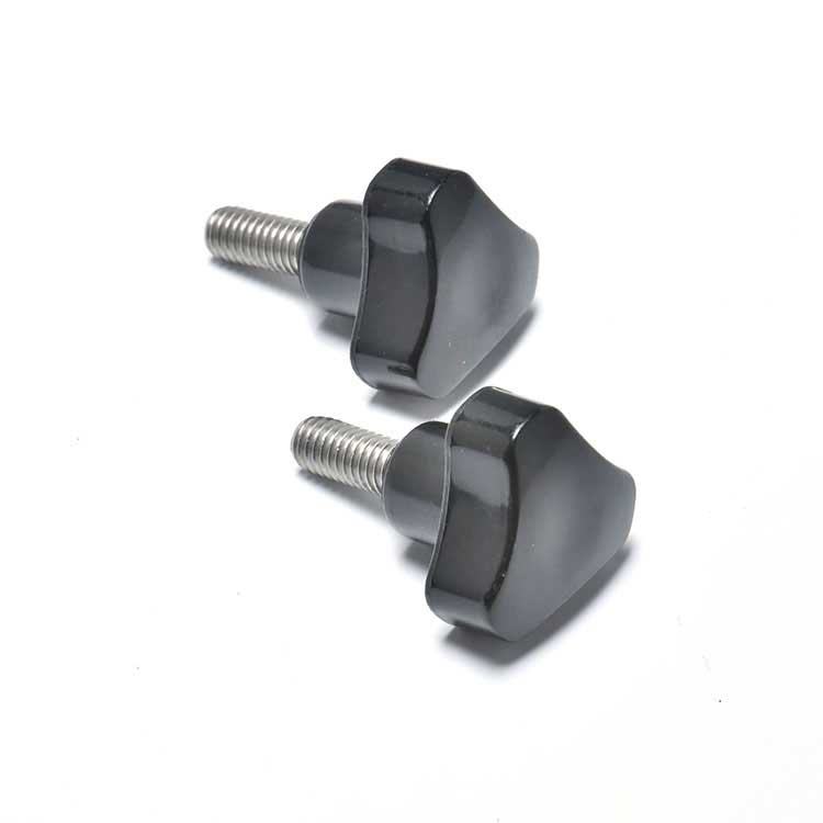 Steel M5 M6 M8 Plastic Three Lobe Flower Head Thumb Screws