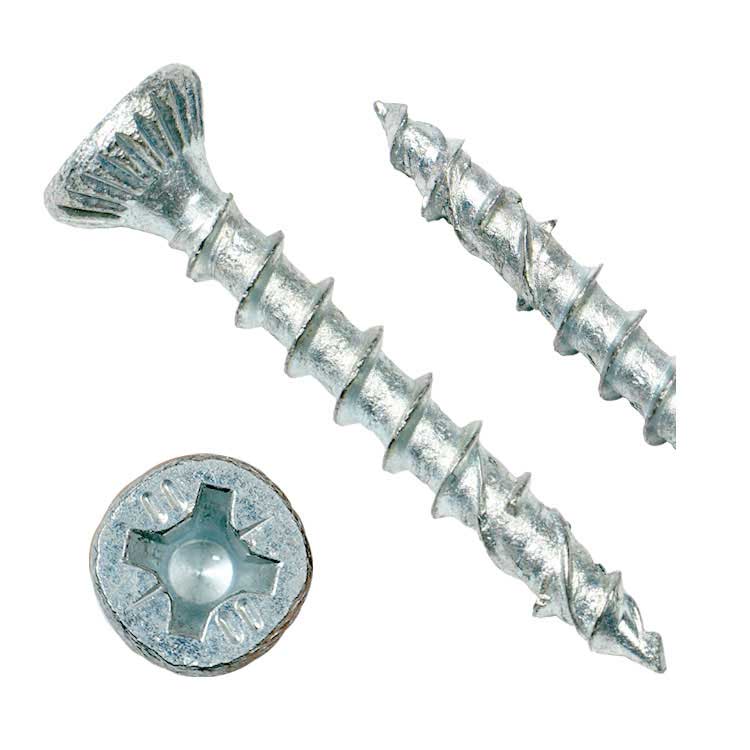 Supply Steel Fix Wooden Structures With High Strength Pozidriv CSK Head Wood Screws