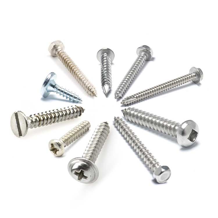 Professional Stainless Steel Carbon Steel Flat Pan Hex SCK Torx Phllips Head Security Self Tapping Screw