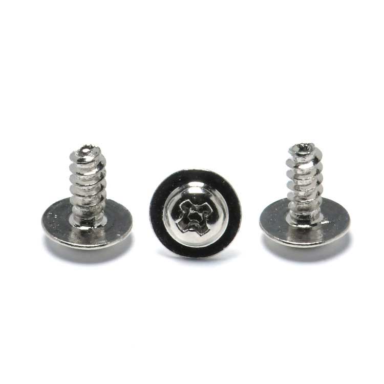 Stainless Steel Phillips Pan Wafer Head Thread Forming Blunt Point Self Tapping Screw for Plastic
