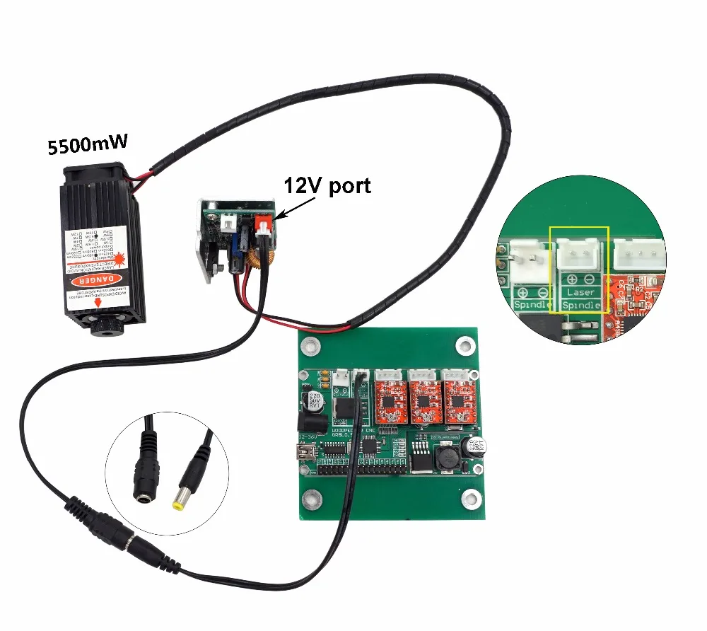 CNCzone Desktop Mini Hobby DIY CNC Machine 3018 Assembly