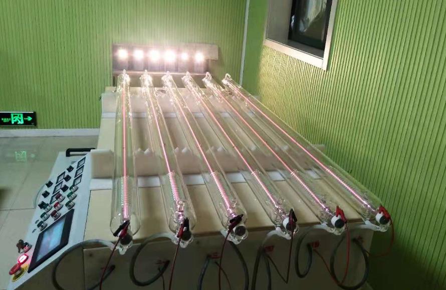 150W CO2 Laser Tube 1650mm Long 80mm Dia. With Advanced Coating 10000hr Service Life for Laser Engraver Cutter Laser Engraving Machine FDA Approved