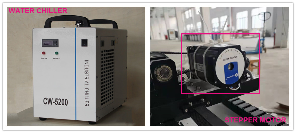 120W 51 x 35Inches RECI CO2 Laser Engraving Cutter Machine With Industry Chiller Compatible With LightBurn Software
