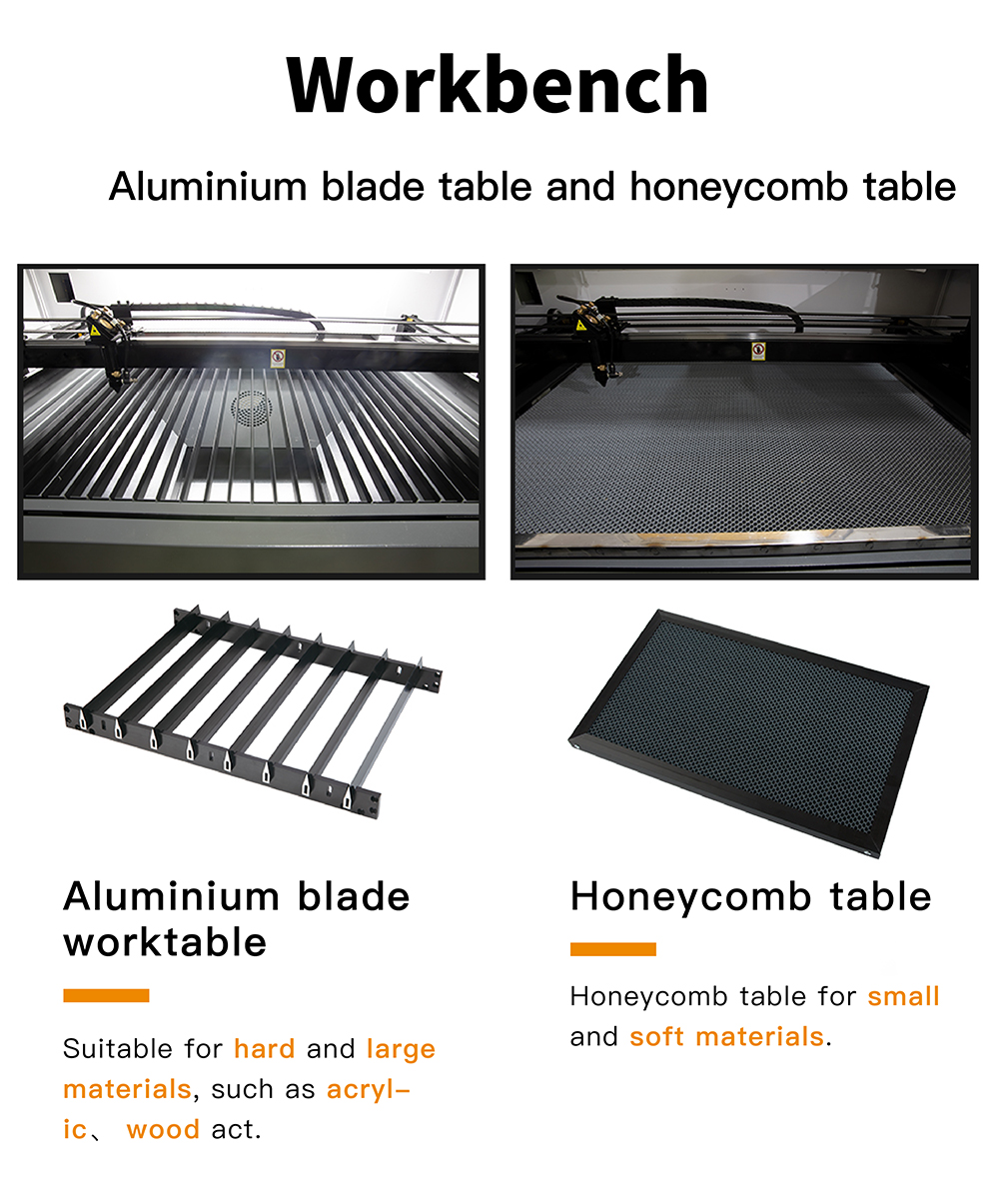 120W CO2 Laser Cutting Engraving Machine 35 x 23 Inches Auto Focus Wood Acrylic With Industry Water Chiller Compatible With Light Burn Software