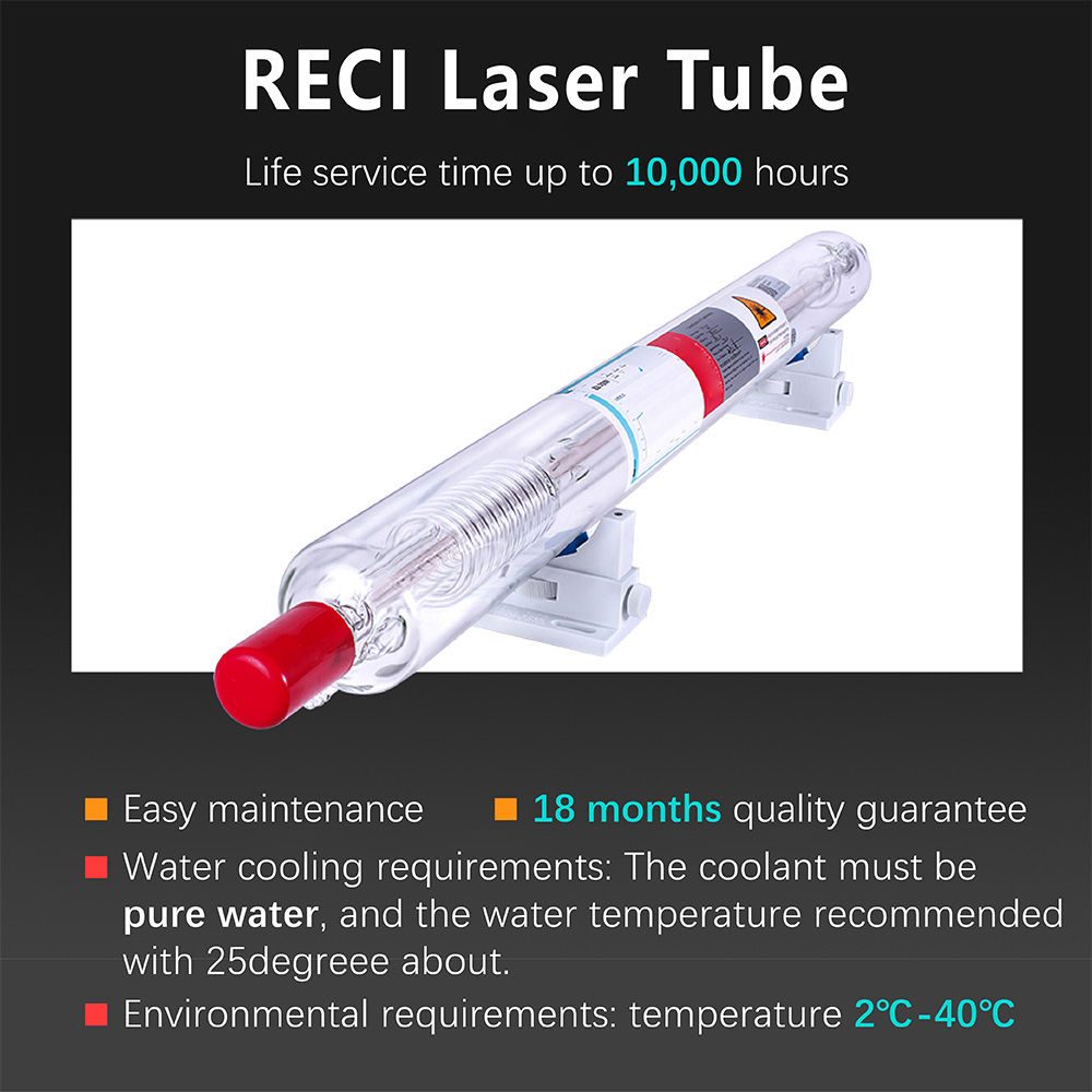 120W CO2 Laser Cutting Engraving Machine 35 x 23 Inches Auto Focus Wood Acrylic With Industry Water Chiller Compatible With Light Burn Software