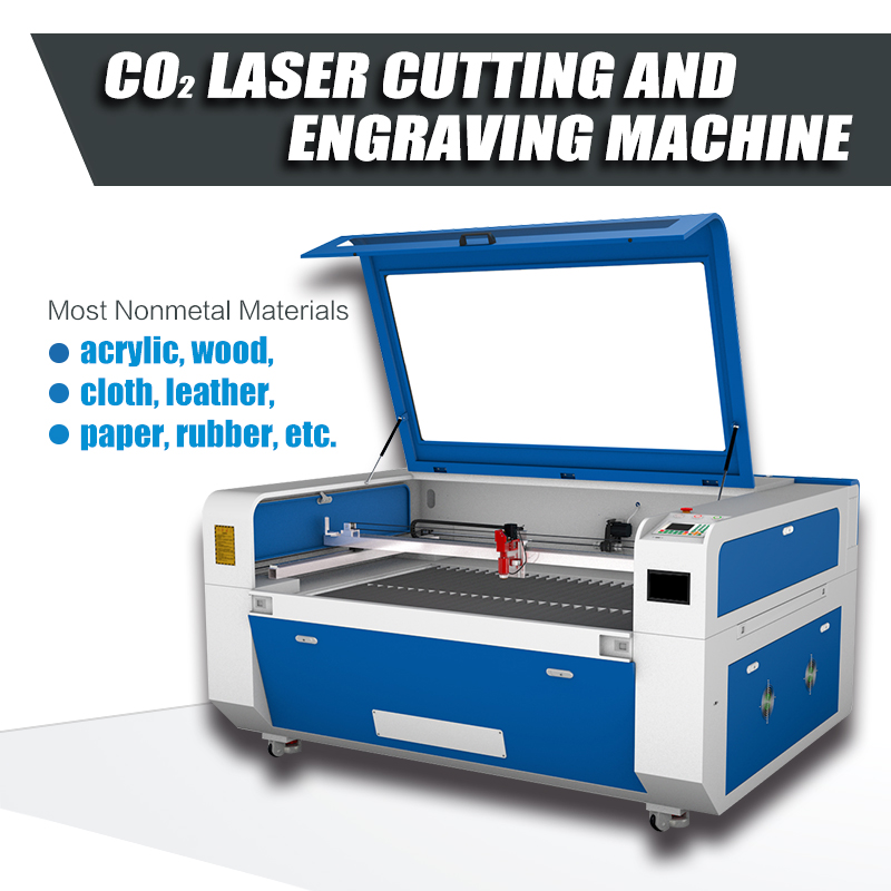 180W RECI W8 CO2 Laser Cutter 1300×900mm with S&A5200 Water Chiller