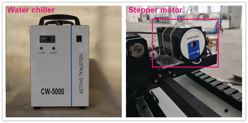 120W CO2 Laser Cutting Engraving Machine 35 x 23 Inches Auto Focus Wood Acrylic With Industry Water Chiller Compatible With Light Burn Software