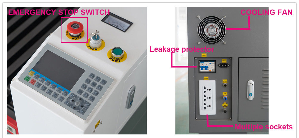 35 x 23 Inches CO2  Laser Cutting Engraving Machine For Wood Acrylic With Industry Water Chiller Compatible With LightBurn Software