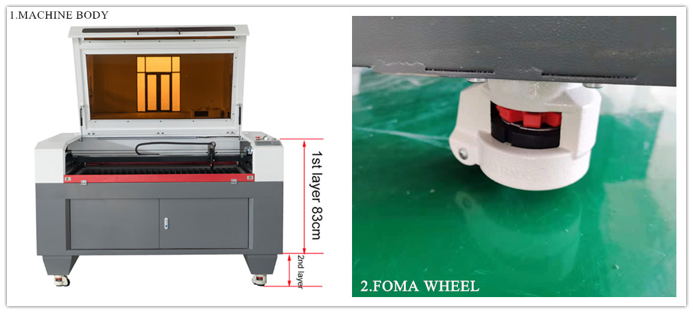 51 x 35 Inches CO2 Auto Focus Laser Engraving Cutter Machine RECI 150W  With Industry Chiller Compatible With Light Burn Software