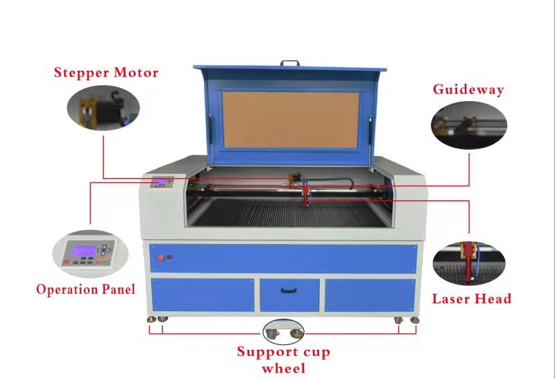 FDA 90W 35" x 23" CO2 Laser Engraver and Cutter Machine