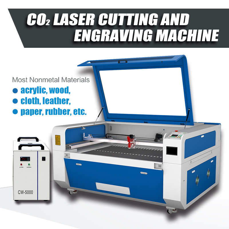 FDA Reci W4 Co2 Laser Engraver Cutter Machine with S&A Water Chiller