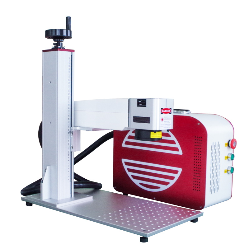 Fiber Laser Marking Machine 50W MOPA For Metal Plastic Top Grade  FDA