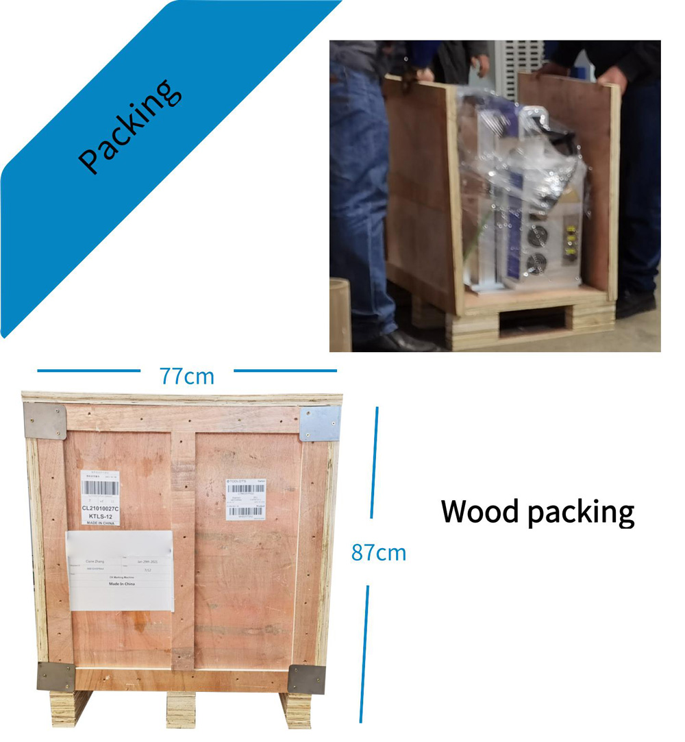 20W Fiber Laser Engraver Marking Machine High Speed Small Size Laser