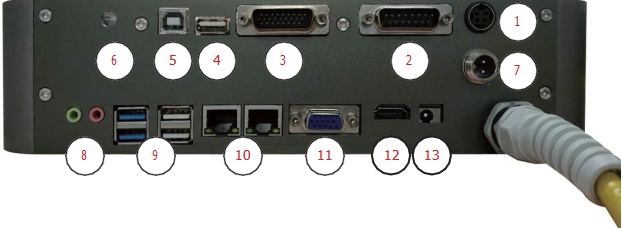 20W Mini Collective Laser Marking Machine Hand Held Fiber Laser Marking Machine With Computer FDA Certified