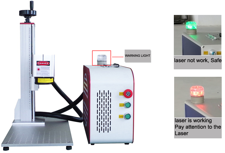30W Portable Fiber Laser Marking Machine New Update  MOPA  Galvo