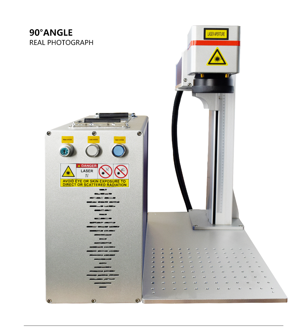 30W  Divided Fiber Laser Marking Machine EZCad FDA For Metal