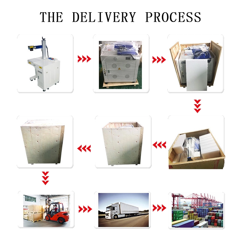 20W Cabinet CO2 Metal Tube Laser Marking Machine for Nonmetal FDA