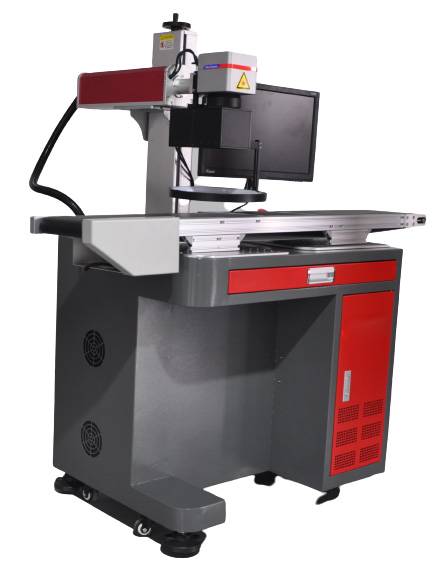 Integrated  50W Deep Engraving Fiber Laser Marking Machine FDA