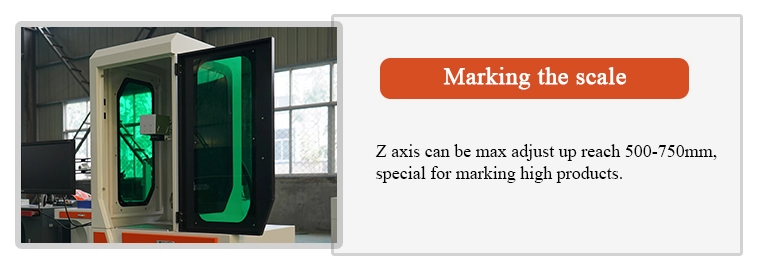 Max 30W Full Cover Fiber Laser Marking Machine For Metal Engraving