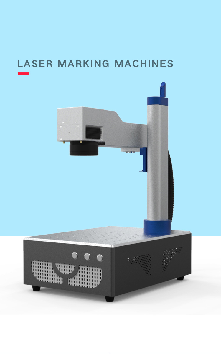 20W ELF Fiber Laser Marking Machine Original EZ Cad FDA Metal
