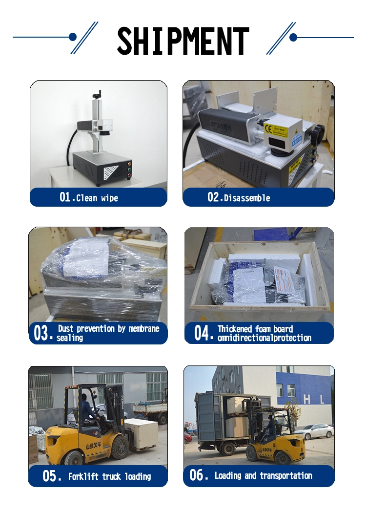 20W Portable Fiber Laser Marking Machine EZ Cad FDA Certified