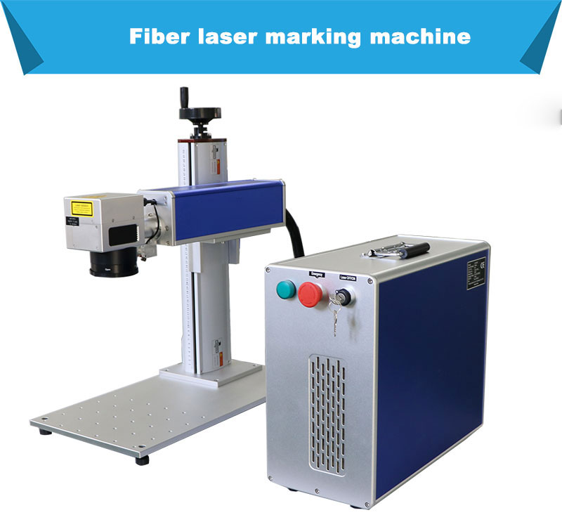 20W Split Fiber Laser Engraving Marking Machine Laser Marking Machine EZ CAD FDA
