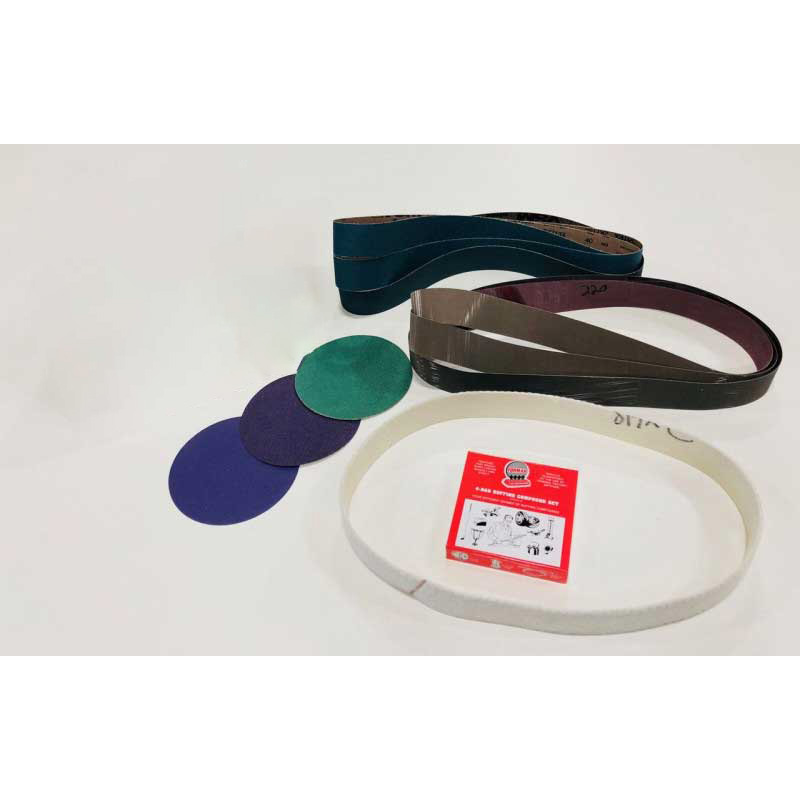 2" x 48" Belt, 7" Disc - Metal Working Belt & Disc Starter Kit