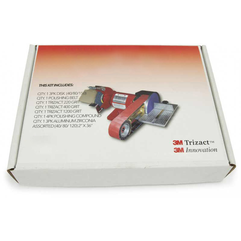 2" x 48" Belt, 7" Disc - Metal Working Belt & Disc Starter Kit