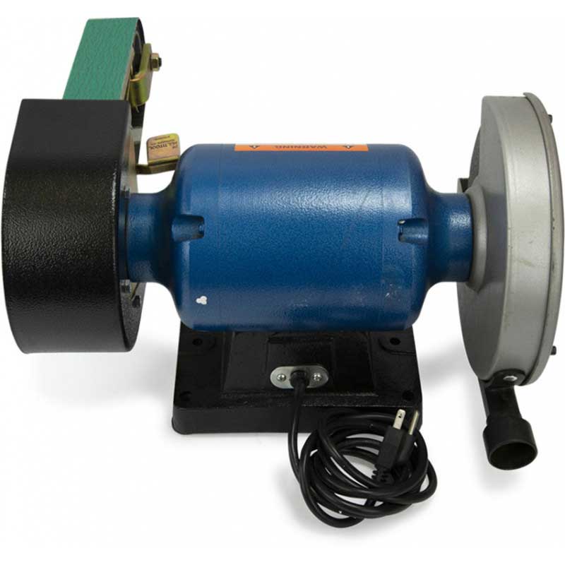 8" Multitool Grinder 1HP 120V, assembled with MT362 2x36 attachment