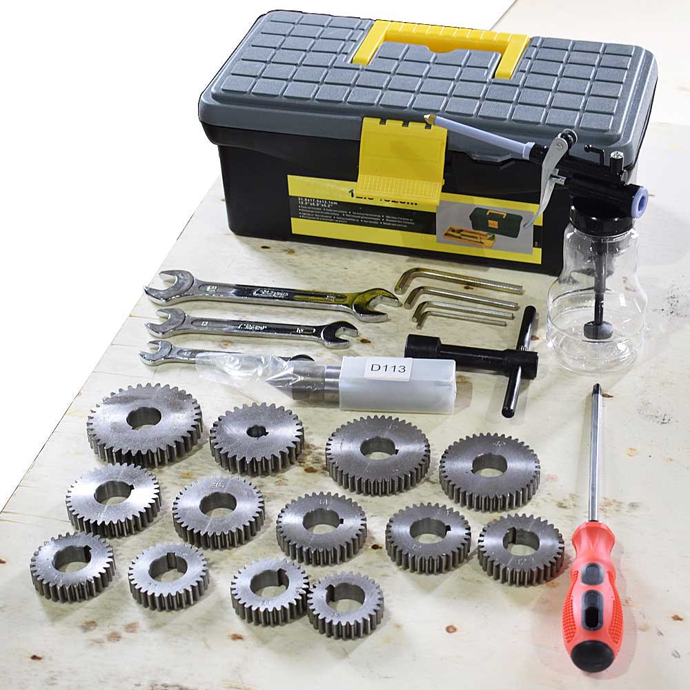 13 x 30 IN Metal Lathe Gear Head Lathe Drawer 220V BL330E-1