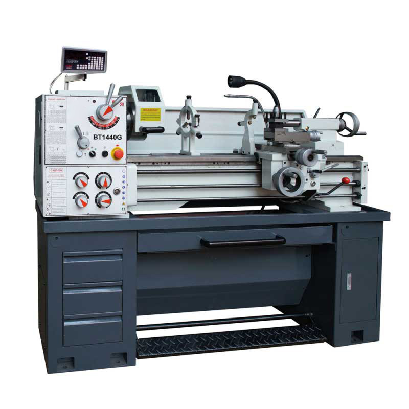 Socoje Tools 14" x 40" Gear Head Metal Lathe BT1440GQTD-3 with 2" Bore & DRO