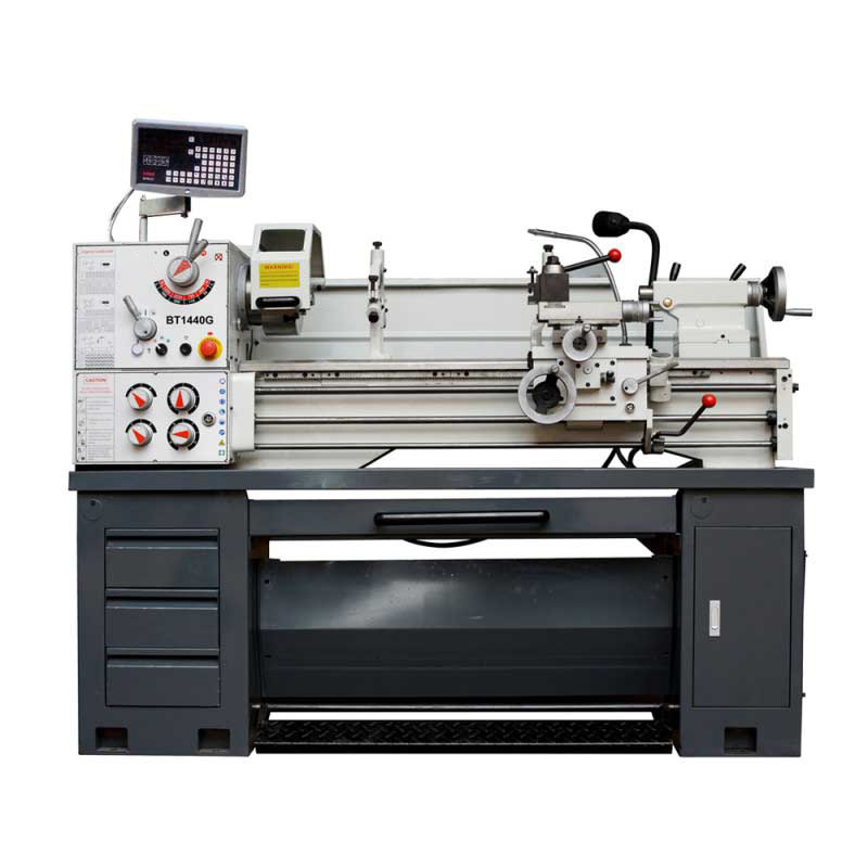 Socoje Tools 14" x 40" Gear Head Metal Lathe BT1440GQTD-3 with 2" Bore & DRO