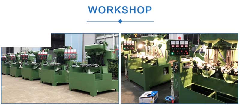 Double vibrating disc feeding nut tapping machine Advanced technology tapping machine