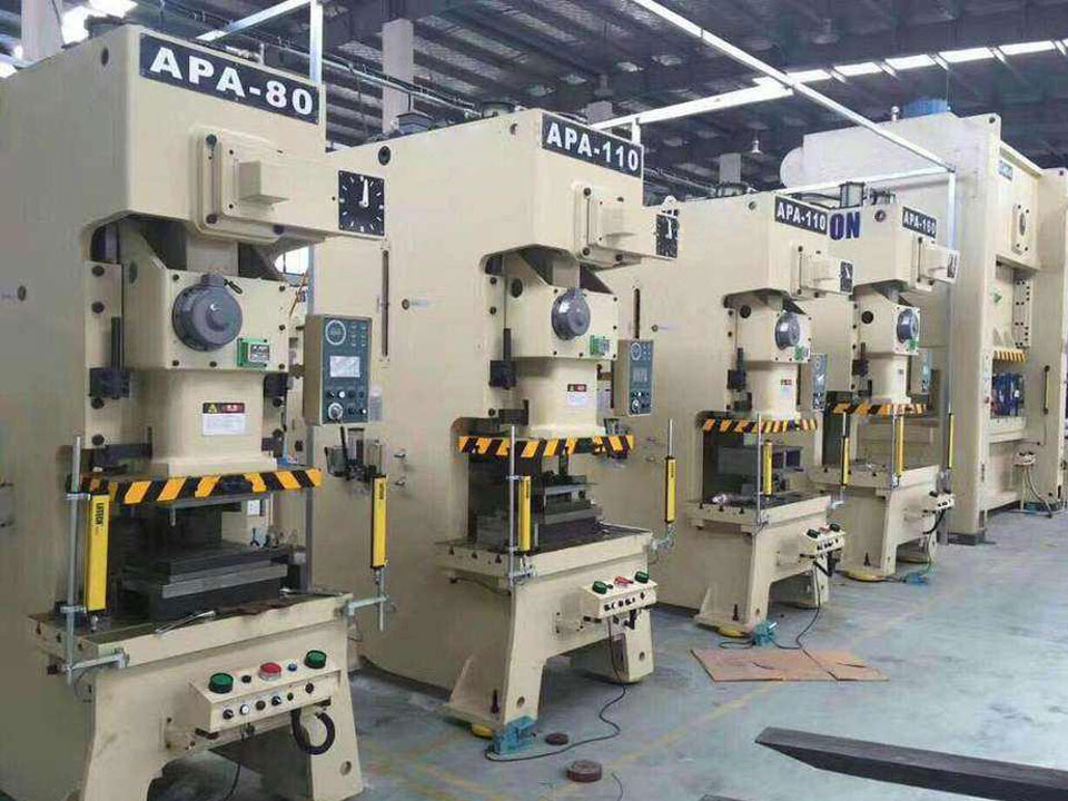 45 Ton metal coil punching press machine mechanical hole stamping machine for sale