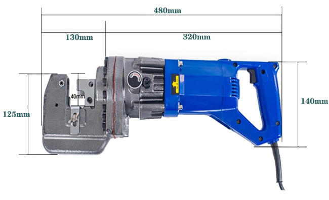 Electric Hydraulic Hole Punch 10 Ton, 220V, 4A