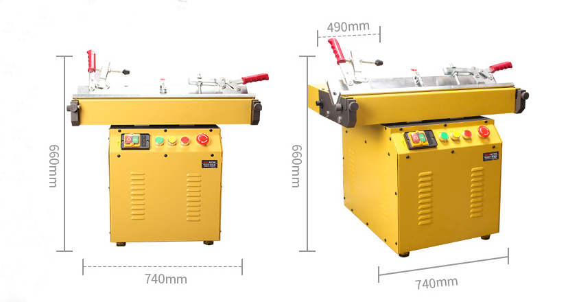 45 Degree Chamfering Machine, Semi-Automatic
