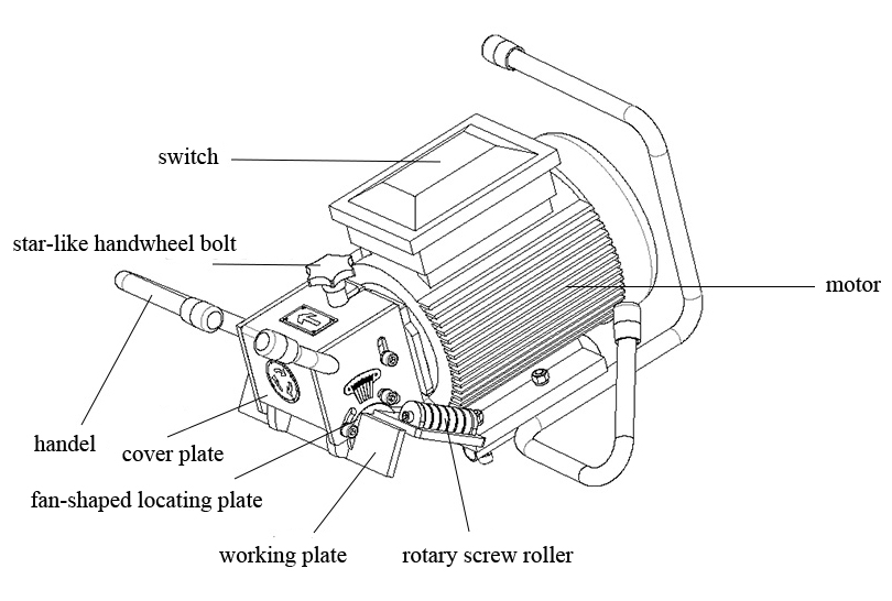 Beveling/ Chamfering Machine, 30 Degree to 60 Degree
