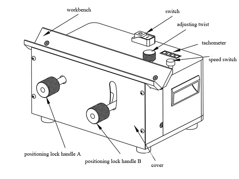 Chamfering Machine with Chamfer Mill, 45 Degree