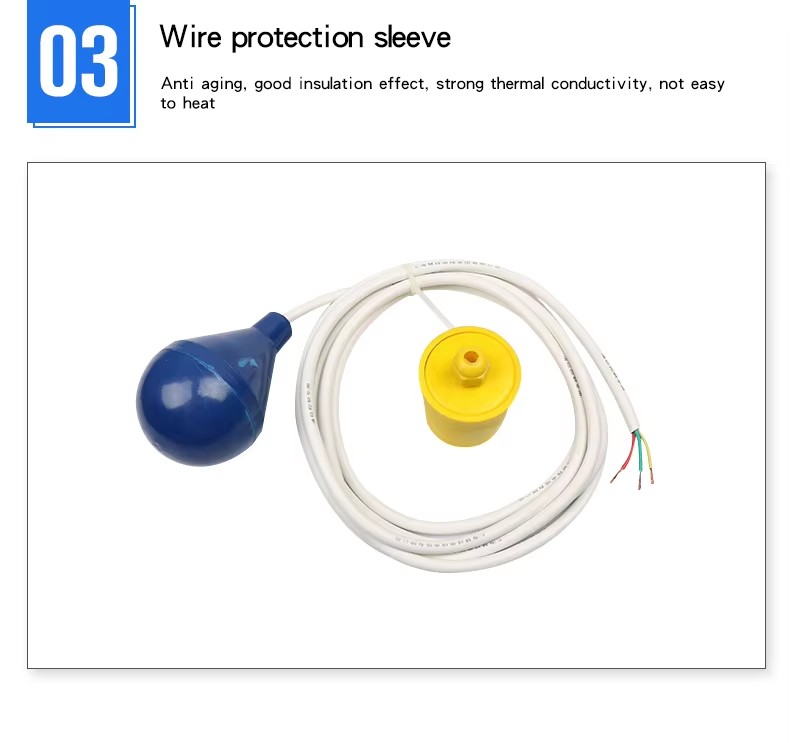 Anti-corrosion float level controller Level switch Float switch Water level switch UZA-5 Bulb type float