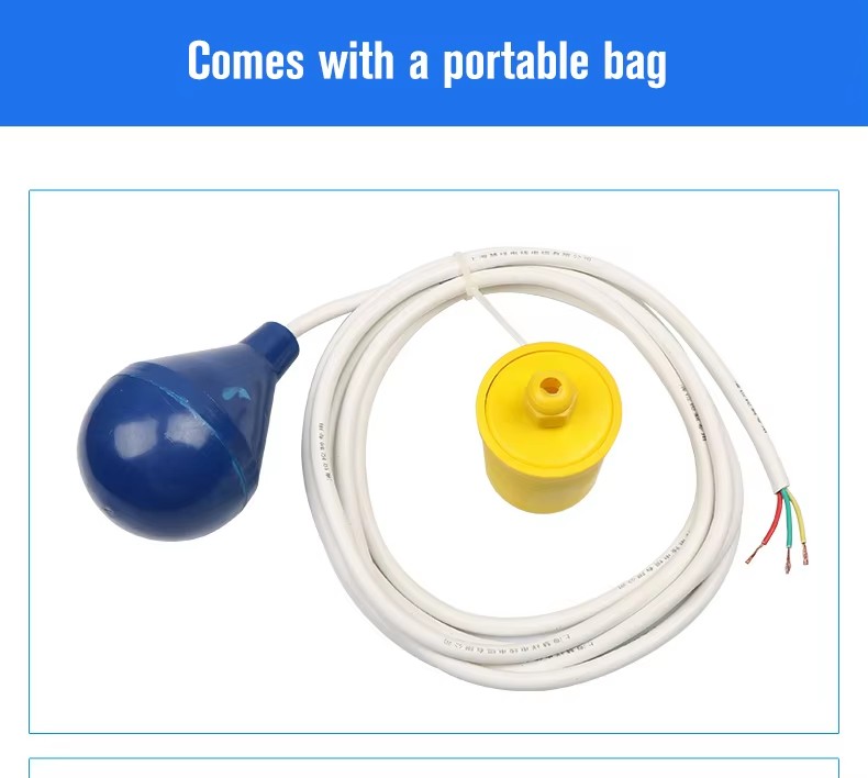 Anti-corrosion float level controller Level switch Float switch Water level switch UZA-5 Bulb type float