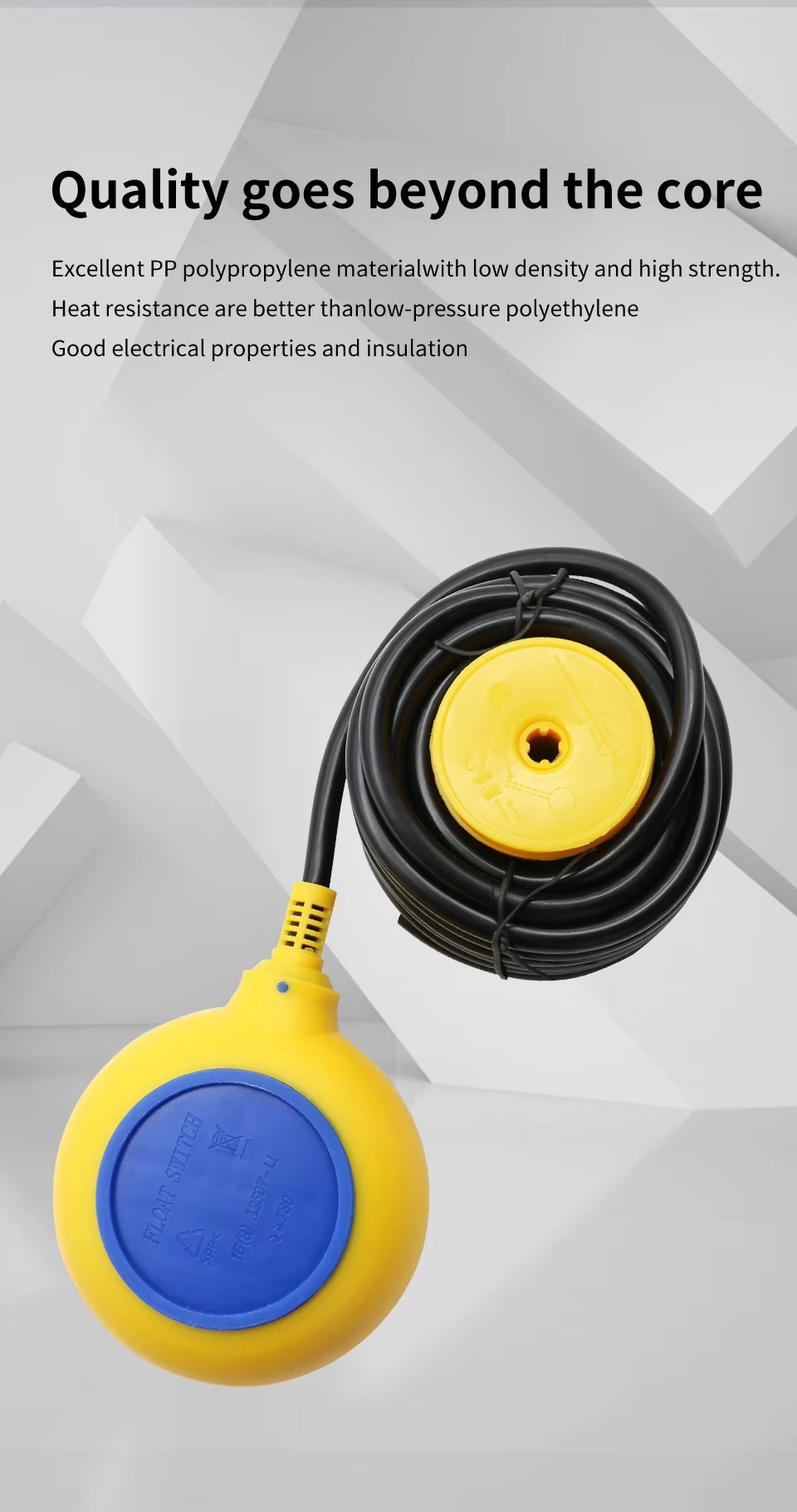 Water Level Controller Small Tanks Float Controller Switch 16A Max. Current Liquid Level Float Controller