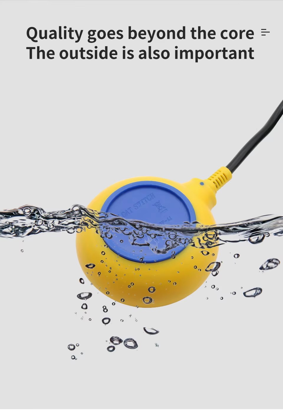 Water Level Controller Small Tanks Float Controller Switch 16A Max. Current Liquid Level Float Controller