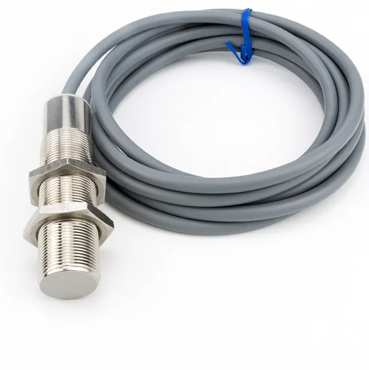 Reliable M18 Capacitance-Type Proximity Sensor Switch Stainless Steel Tube for Industrial Applications