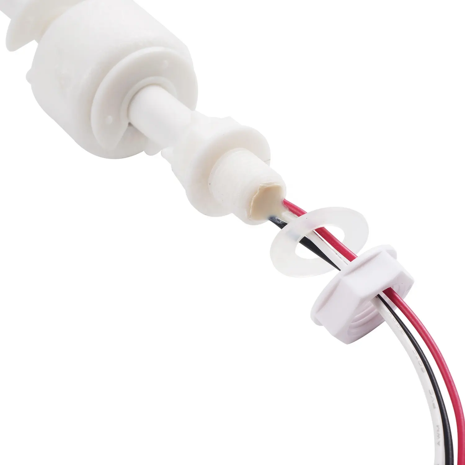 PVDF Float Type Level Switch Multi Level Float Switch Water Level Tank