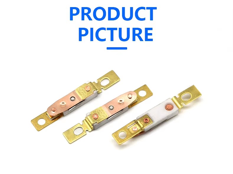 AC250V 10A 15A Ceramic Temperature Switch Bimetal Thermal Overload Protector Automatic Reset for Heaters Electric Hair Dryer