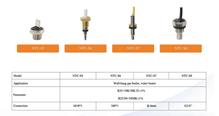 NTC sensor for boilers Protherm 0020118638