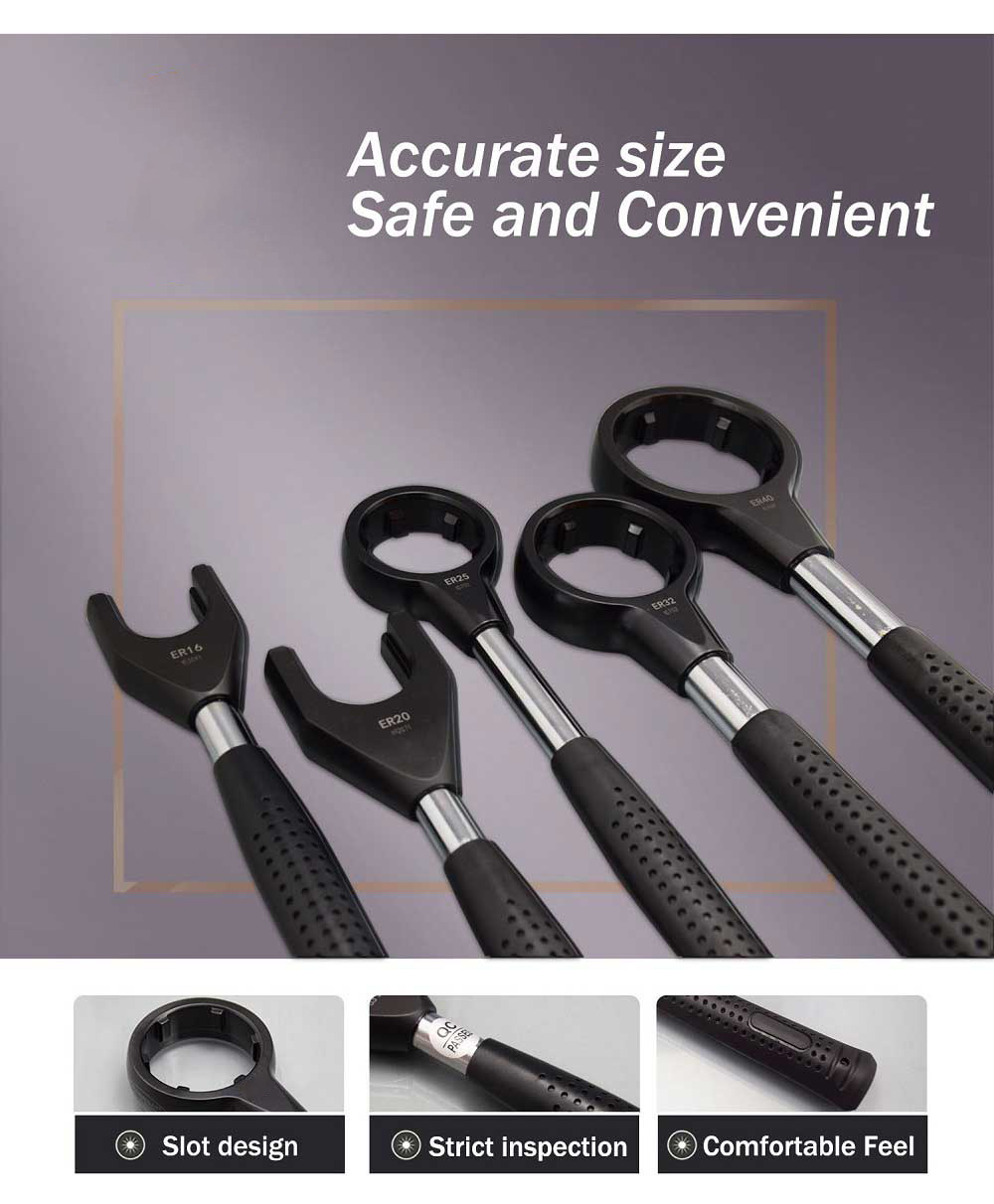 SFX ER16A Nut Wrench A Type Nut Spanner Collet Chuck