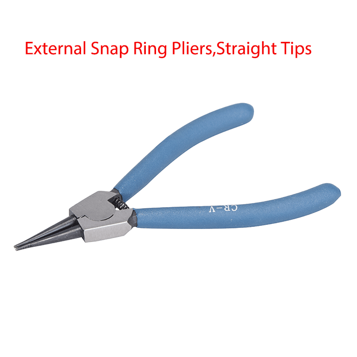 CR-V Material Straight Tips 5/7 Inch External/Internal Snap Ring Pliers 120Pcs