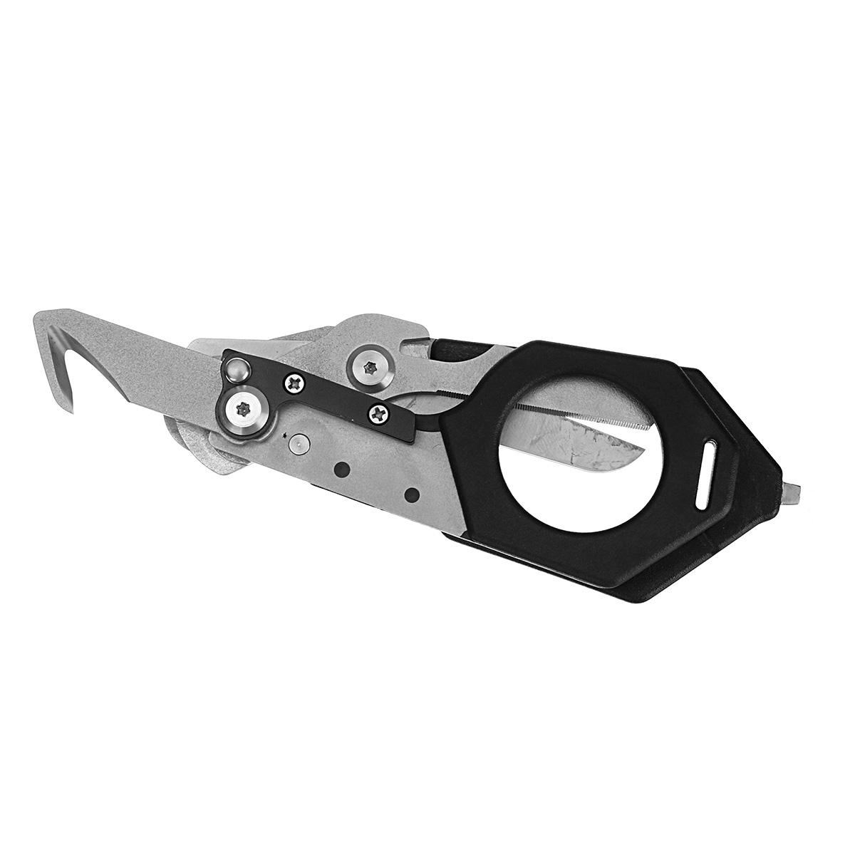 Multifunctional 6-in-1 Scissors, Outdoor and Indoor Multifunctional Scissors, Bottle Opener, Screwdriver, Metal Cutting and Many Conversions