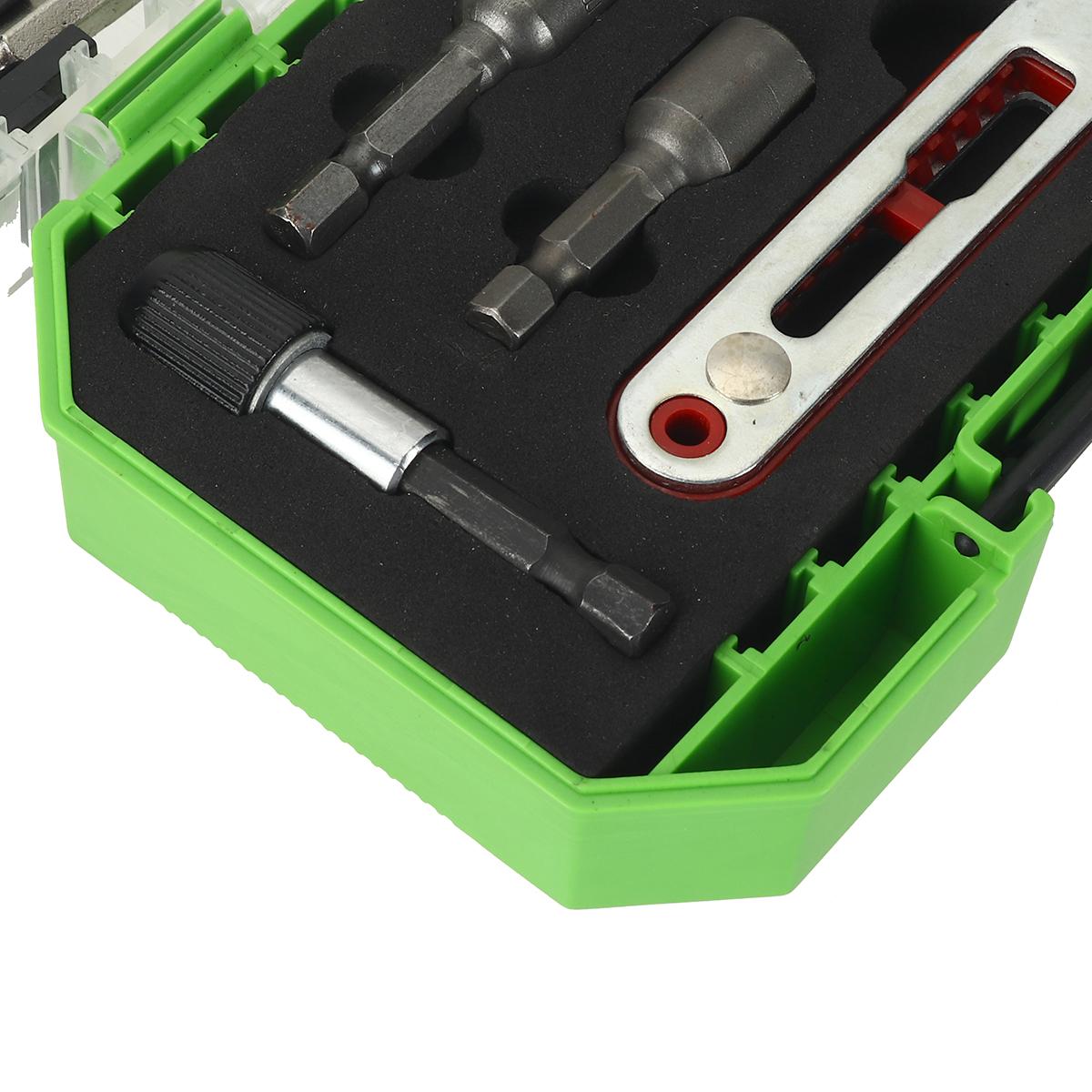 18PCS Screwdriver Set Mini Ratchet Wrench Socket Screw Head Combination Tool Set